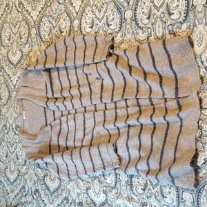 Large women's long cardigan